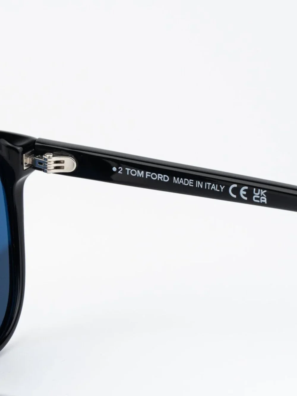 Tom Ford DAMIAN-02 Men Sunglasses Black Blue Pilot FT1098 01V NEW AUTHENTIC